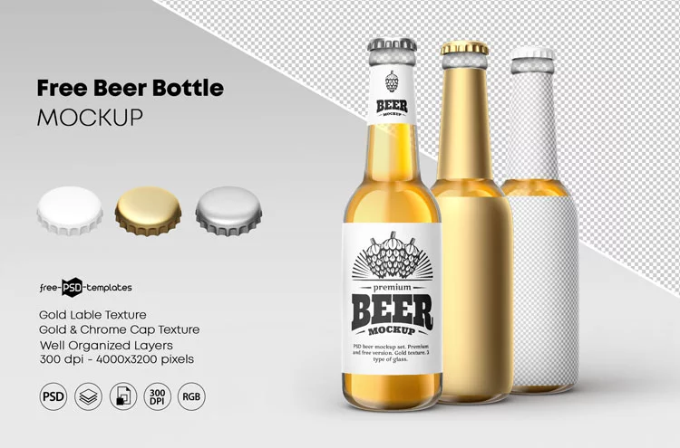 Beer Glass Mockup - Graphics