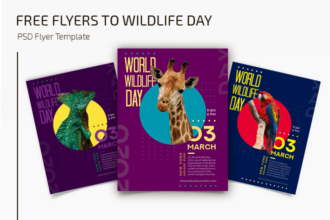 Free World Wildlife Day Flyers Templates Free World Wildlife Day Flyers Templates