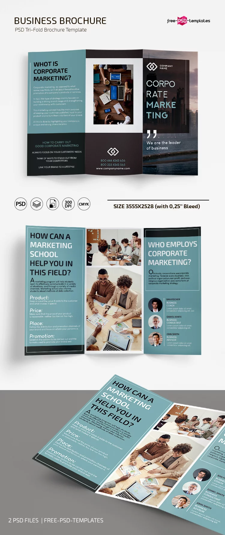 Free Business Trifold Brochure