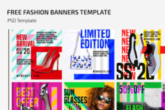 Free Fashion Banners Template Free Fashion Banners Template