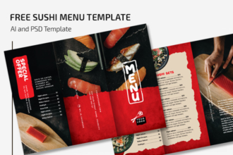 Free Sushi Menu Template Free Sushi Menu Template