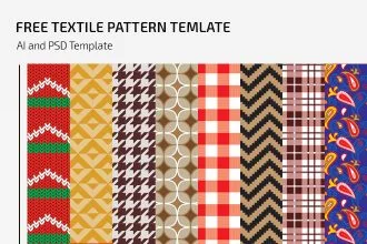 Free Textile Pattern Template