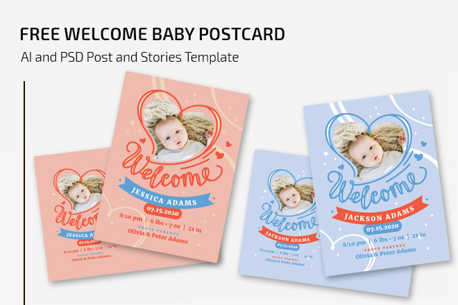Luxecards Postcard Wooden Welcome Little Princess Family Birth Baby 