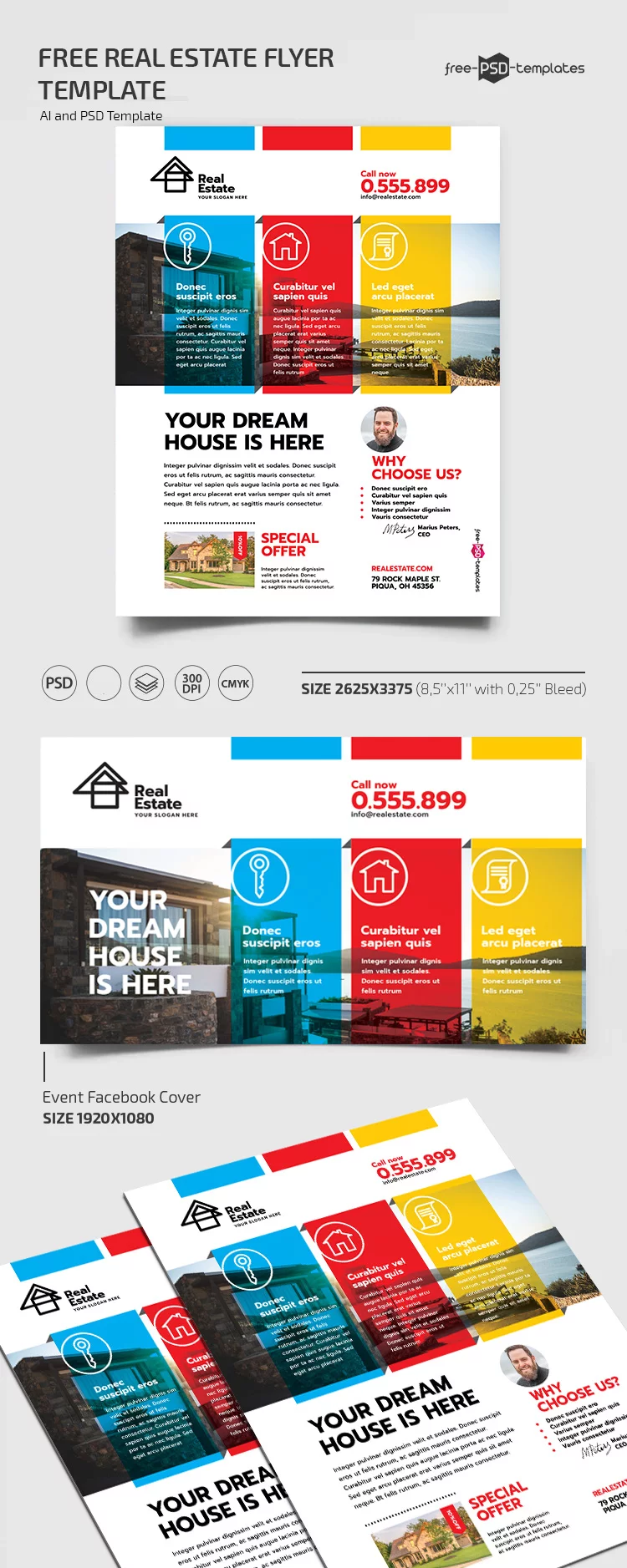 Free Real Estate Flyer Template
