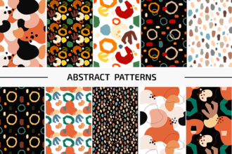 Free Abstract Patterns Set Template Free Abstract Patterns Set Template