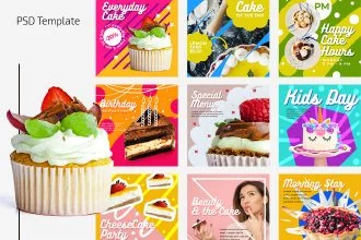 Free Cake Banners Template