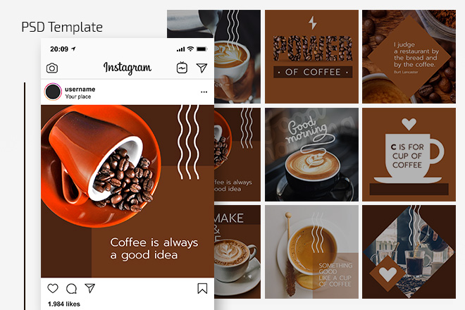 Free Coffee Banners Template – Free PSD Templates