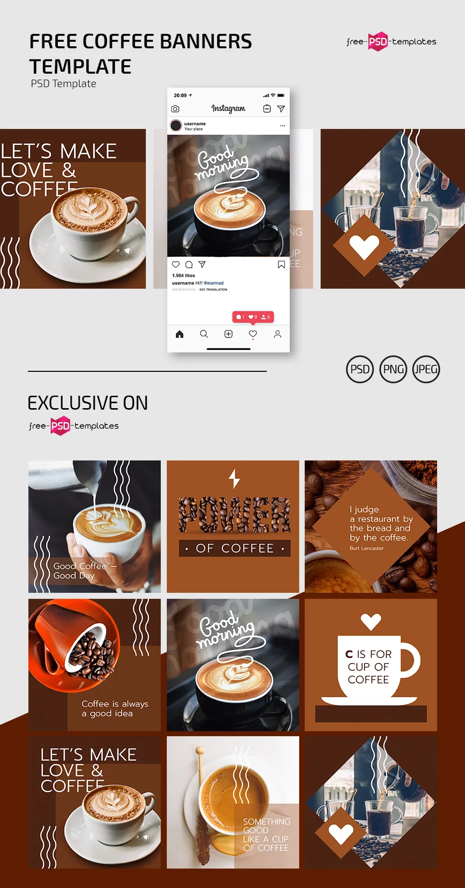 10+ Free Coffee Banner Templates and Images (PSD , PNG)