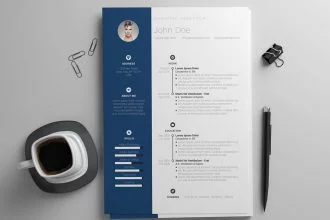 30+ Best Photoshop resume templates for Free