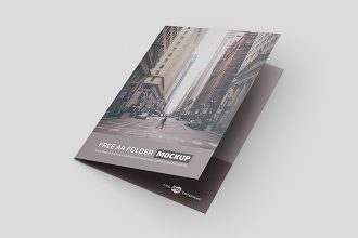 Free A4 Folder Mockup in PSD Free A4 Folder Mockup in PSD