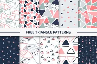 Free Triangle Patterns Vector Images (EPS, PSD, PNG)