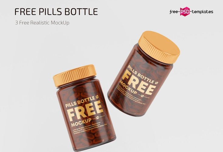 Download 30+ Free Bottle Mockups in PSD and Premium Version! | Free ...