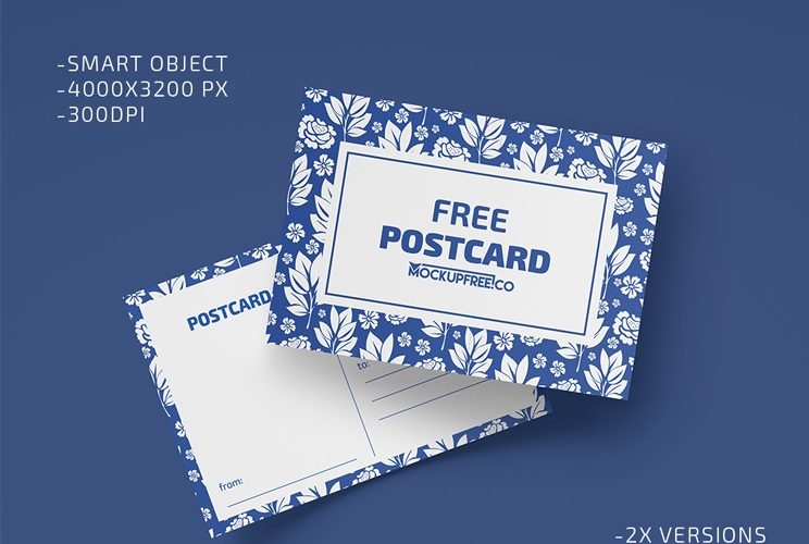 Download 30 Free Postcard Mockups In Psd Free Psd Templates