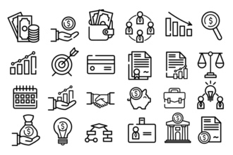 Free Business Icons Set in EPS + PSD Free Business Icons Set in EPS + PSD