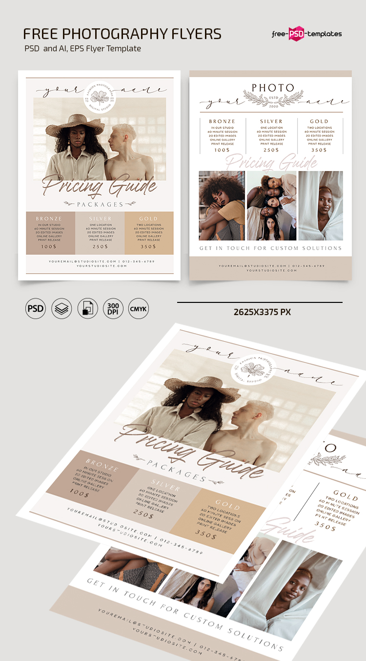 Free Photography Flyer Templates Psd