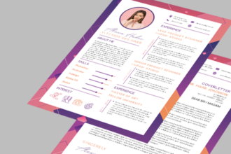 Free CV Resume Template in PSD + AI Free CV Resume Template in PSD + AI