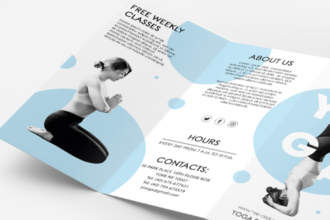 Free Yoga Tri-fold Brochure Template in PSD + EPS Free Yoga Tri-fold Brochure Template in PSD + EPS