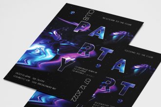 Free Party Flyer Template in PSD + AI