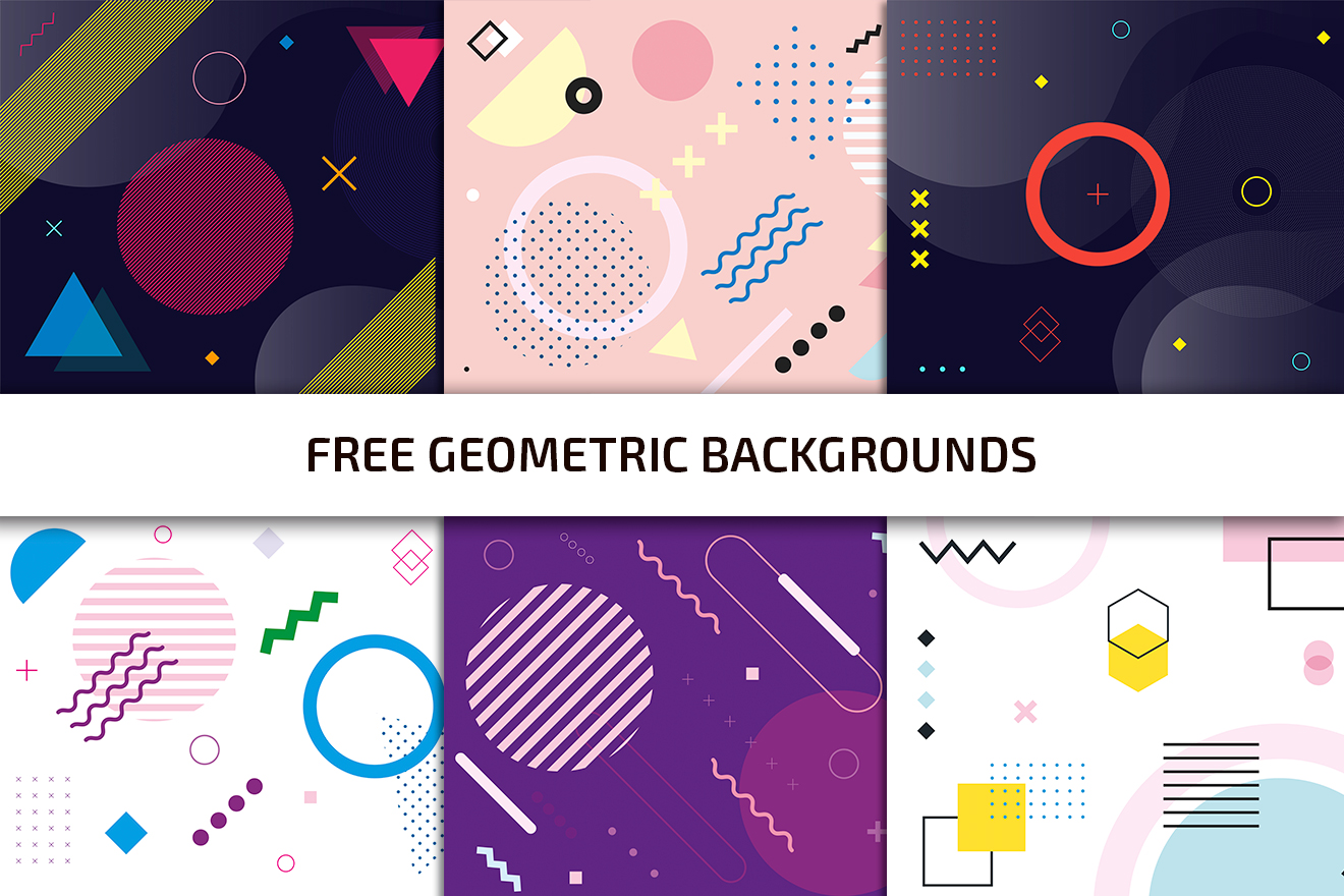 Free Geometric Background Template in AI  Free PSD Templates