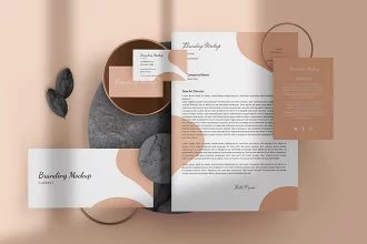 Free Branding Mockups in PSD