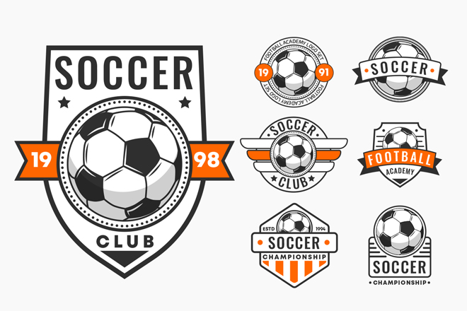 Free, printable, customizable soccer logo templates