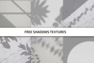 Free Shadows Texture Template in PSD + PNG, JPG