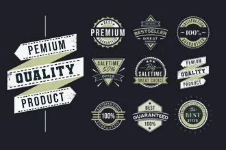 Free Logo Stamp Template in PSD + Vector (.ai+.eps)