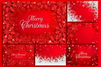 Free Christmas Background Templates in PSD