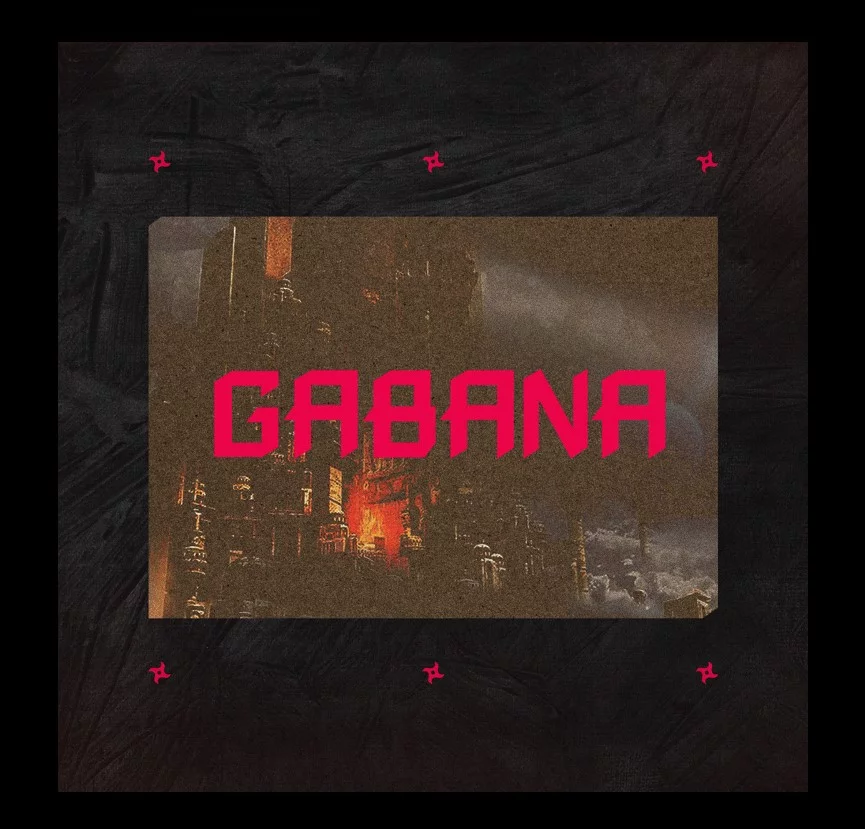 Gabana – Free Font Template
