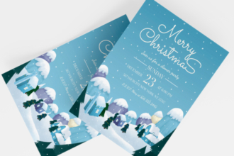 Free Christmas Invitation Templates in PSD + Vector (.ai+.eps) Free Christmas Invitation Templates in PSD + Vector (.ai+.eps)
