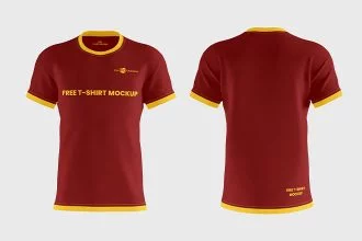 Free T-Shirt Mockups in PSD