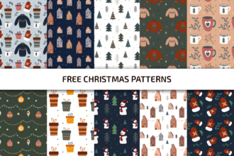 Free Christmas patterns Template in PSD + Vector (.ai+.eps) Free Christmas patterns Template in PSD + Vector (.ai+.eps)