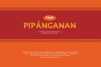 Free Pipánganan Typeface Free Pipánganan Typeface
