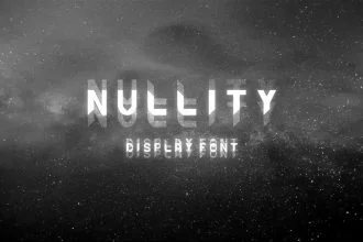 Free Nullity Font