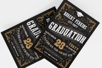 Free Graduation Invitation Templates in PSD + Vector (.ai+.eps) Free Graduation Invitation Templates in PSD + Vector (.ai+.eps)