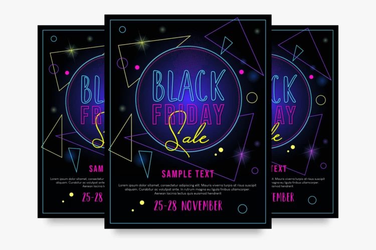 Free Fun Black Friday Sale Flyer Template