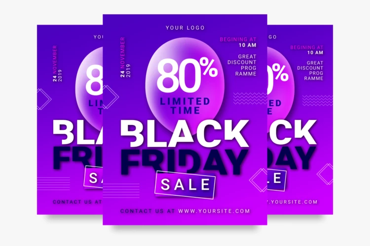 Free Sale Black Friday PSD Flyer