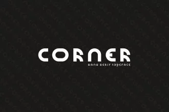 Free Corner Font