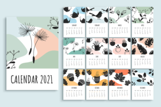Free Calendar 2021 Templates in PSD + Vector (.ai+.eps) Free Calendar 2021 Templates in PSD + Vector (.ai+.eps)