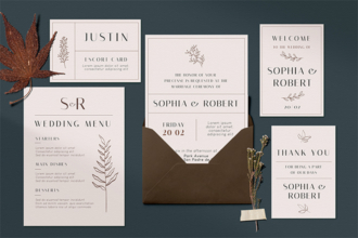 Free Wedding Invite Template in PSD + Vector (.ai, .eps) Free Wedding Invite Template in PSD + Vector (.ai, .eps)