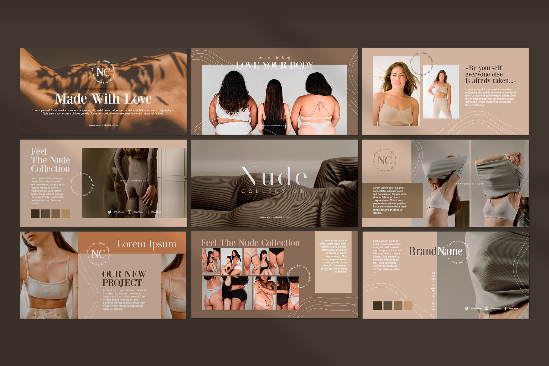 Free Nude Collection Facebook Event Cover Template In PSD Free PSD Templates