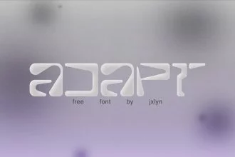 Free Adapt Font