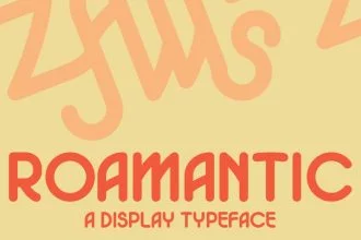 Free Roamantic Font