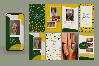 Free Brand Stories Template in PSD Free Brand Stories Template in PSD