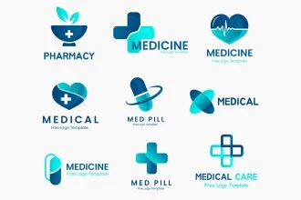 Free Medicine Logos Templates in EPS + PSD