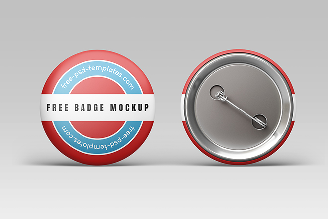 Download Free Psd Badge Mockup Template Free Psd Templates