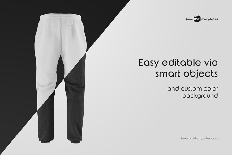 Download Men's Sport Pants Mockup | Free PSD Templates