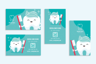 Free Dental Clinic Business Card Templates in PSD + Vector (.ai+.eps) Free Dental Clinic Business Card Templates in PSD + Vector (.ai+.eps)