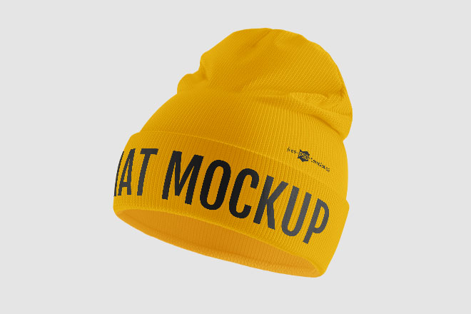 Download Free Winter Hat Mockups In Psd Free Psd Templates