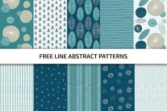 Free Line Patterns Template in PSD + Vector (.ai+.eps)